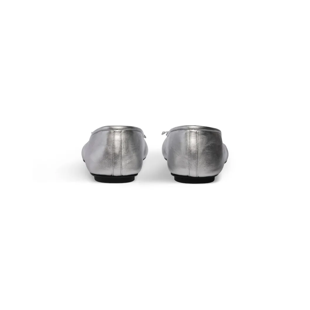 Women's Anatomic Ballerina Metallized in Silver