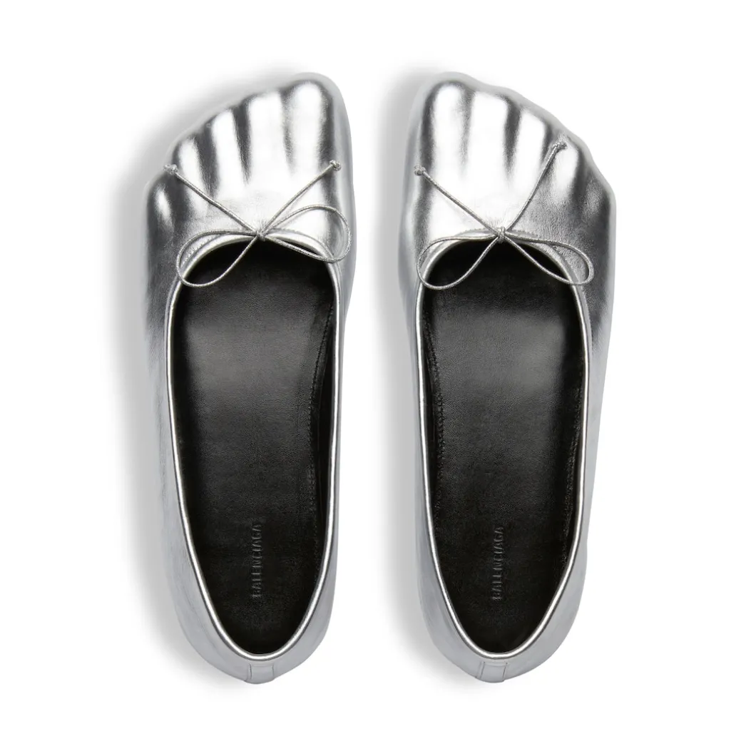 Women's Anatomic Ballerina Metallized in Silver