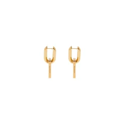 Women's B Chain Xl Earrings in Gold