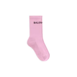 Women's Balenciaga Tennis Socks in Pink