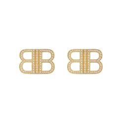 Women's Bb 2.0 Earrings in Gold