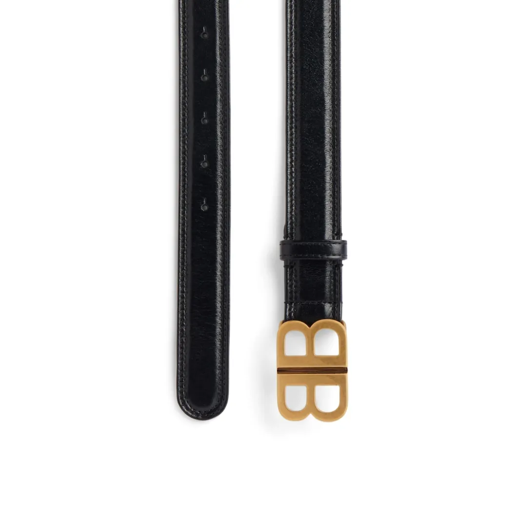 Women's Bb Soft Belt in Black