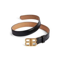 Women's Bb Soft Belt  in Black