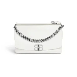 Women's Bb Soft Large Flap Bag  in Optic White