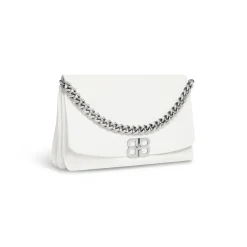 Women's Bb Soft Large Flap Bag in Optic White
