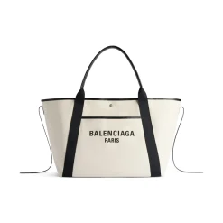 Women's Biarritz Large Tote Bag  in Beige/black