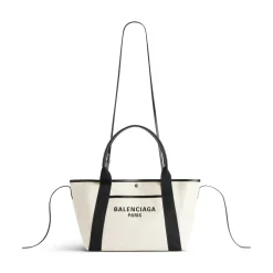 Women's Biarritz Medium Tote Bag in Beige/black