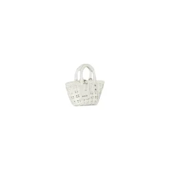 Women's Bistro Xxs Basket With Strap in White