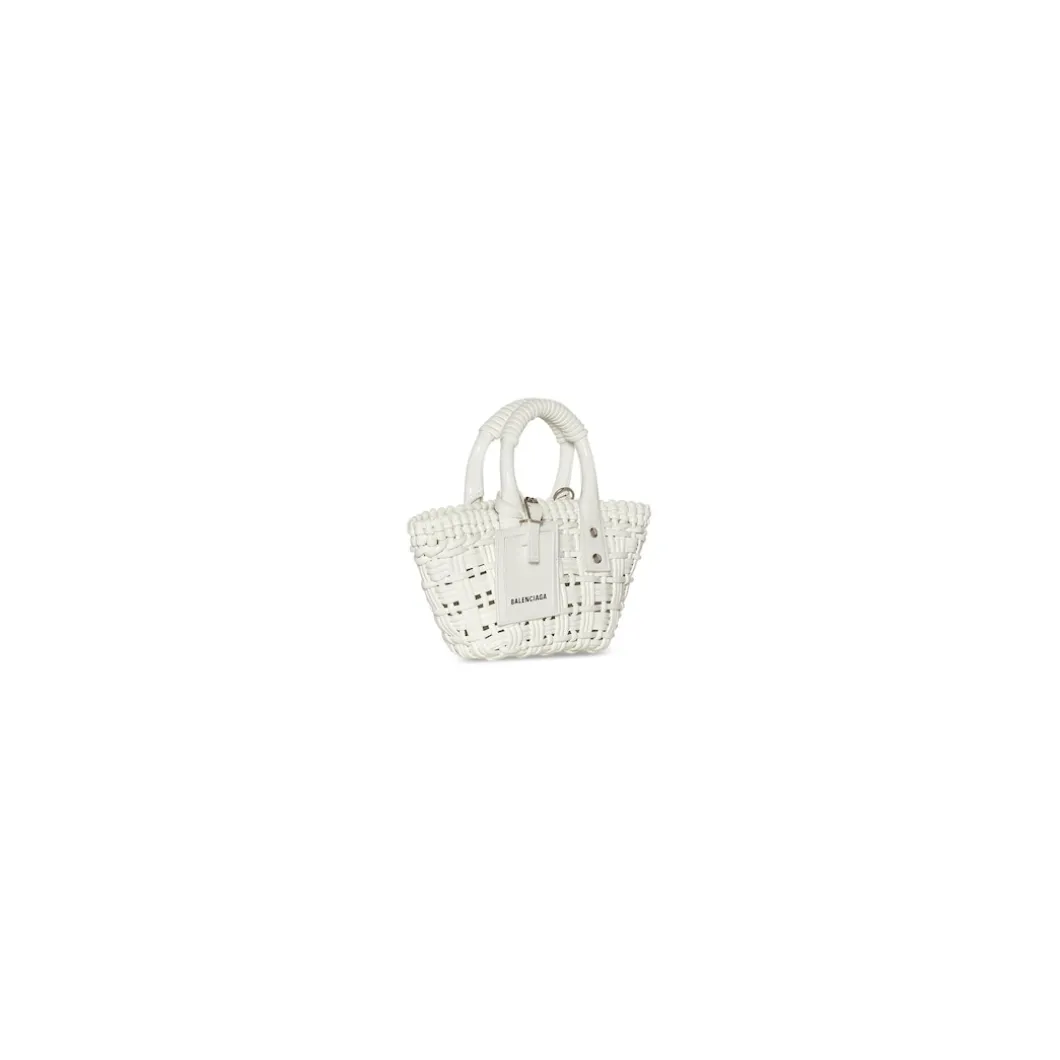 Women's Bistro Xxs Basket With Strap in White