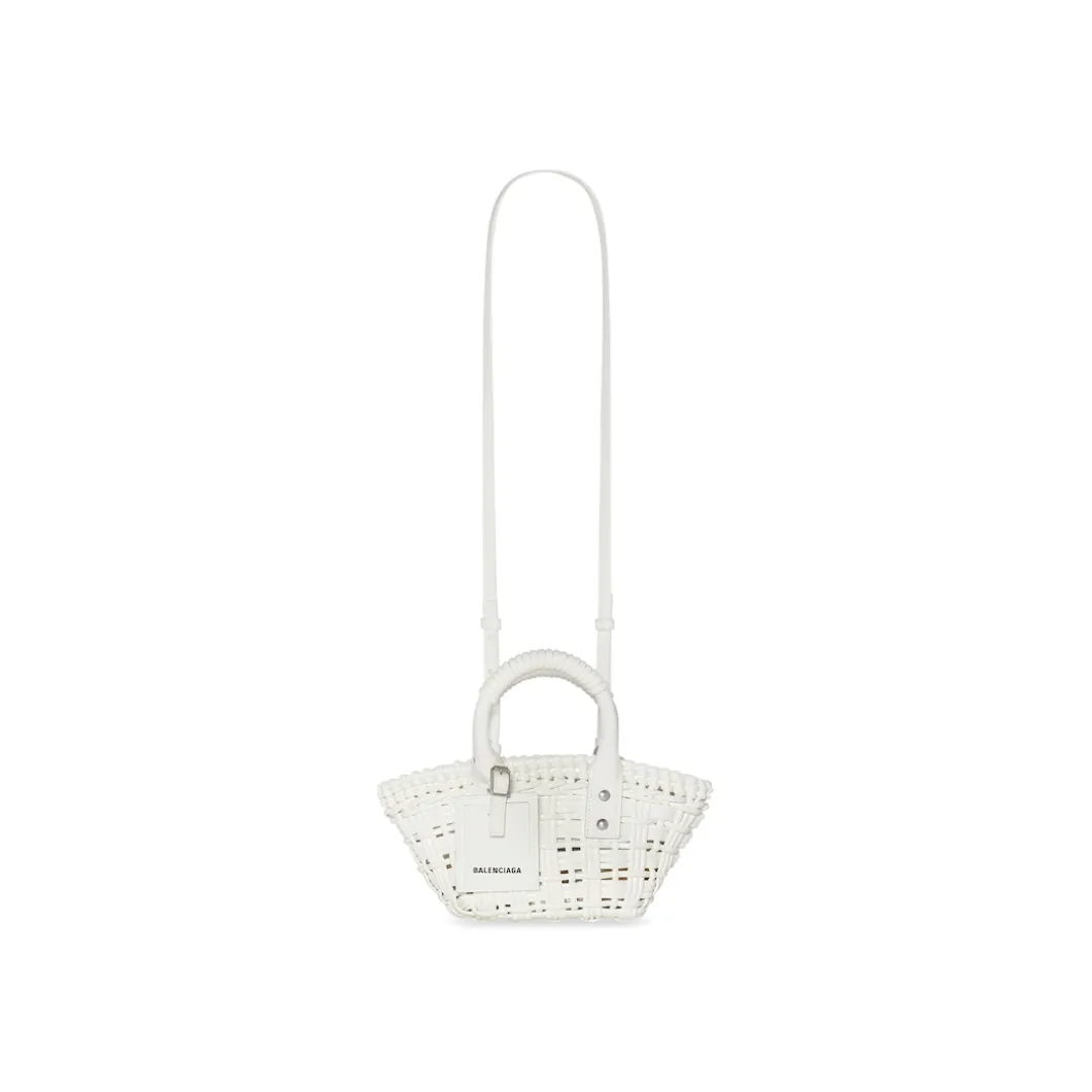 Women's Bistro Xxs Basket With Strap in White