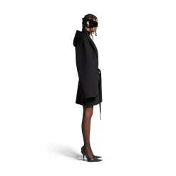 Women's Blanket Jacket in Black