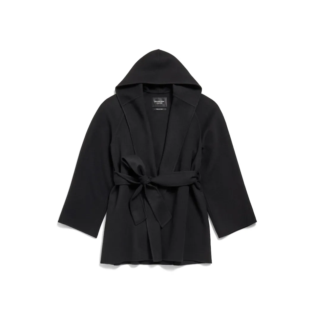 Women's Blanket Jacket in Black