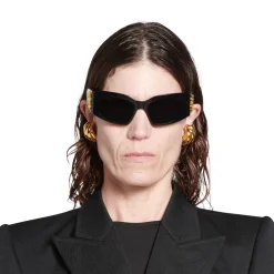 Women's Bossy Cat Sunglasses in Black
