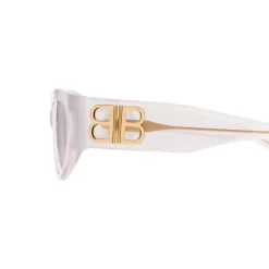 Women's Bossy Round Af Sunglasses in Light Pink