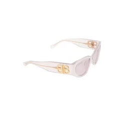 Women's Bossy Round Af Sunglasses in Light Pink