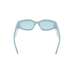 Women's Bossy Round Af Sunglasses in Light Blue