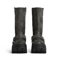 Women's Bulldozer Harness Boot in Black