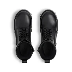 Women's Bulldozer Lace-up Boot in Black