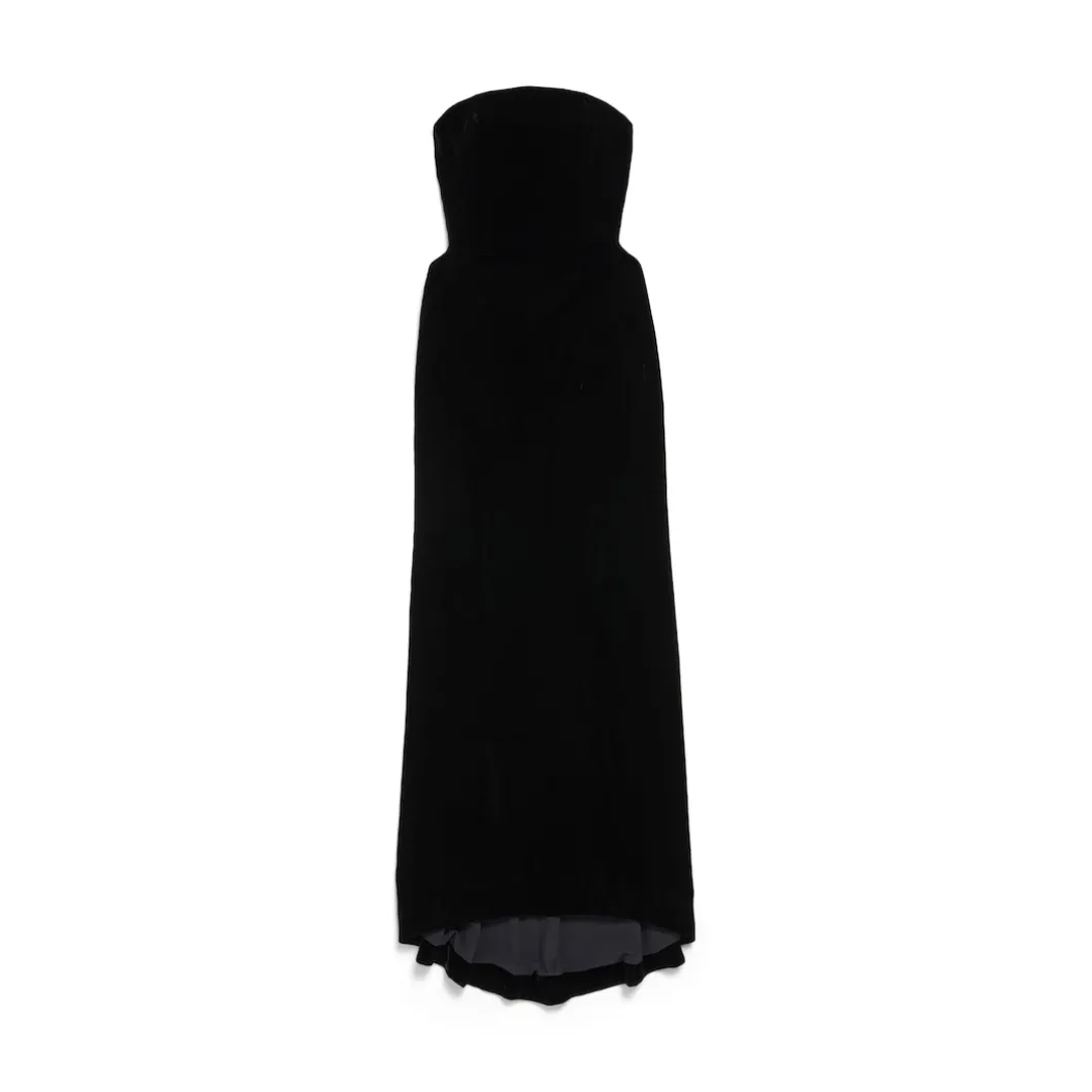 Women's Bustier Gown in Black