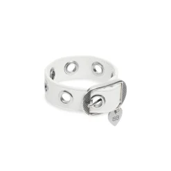 Women's Cagole Bracelet in White