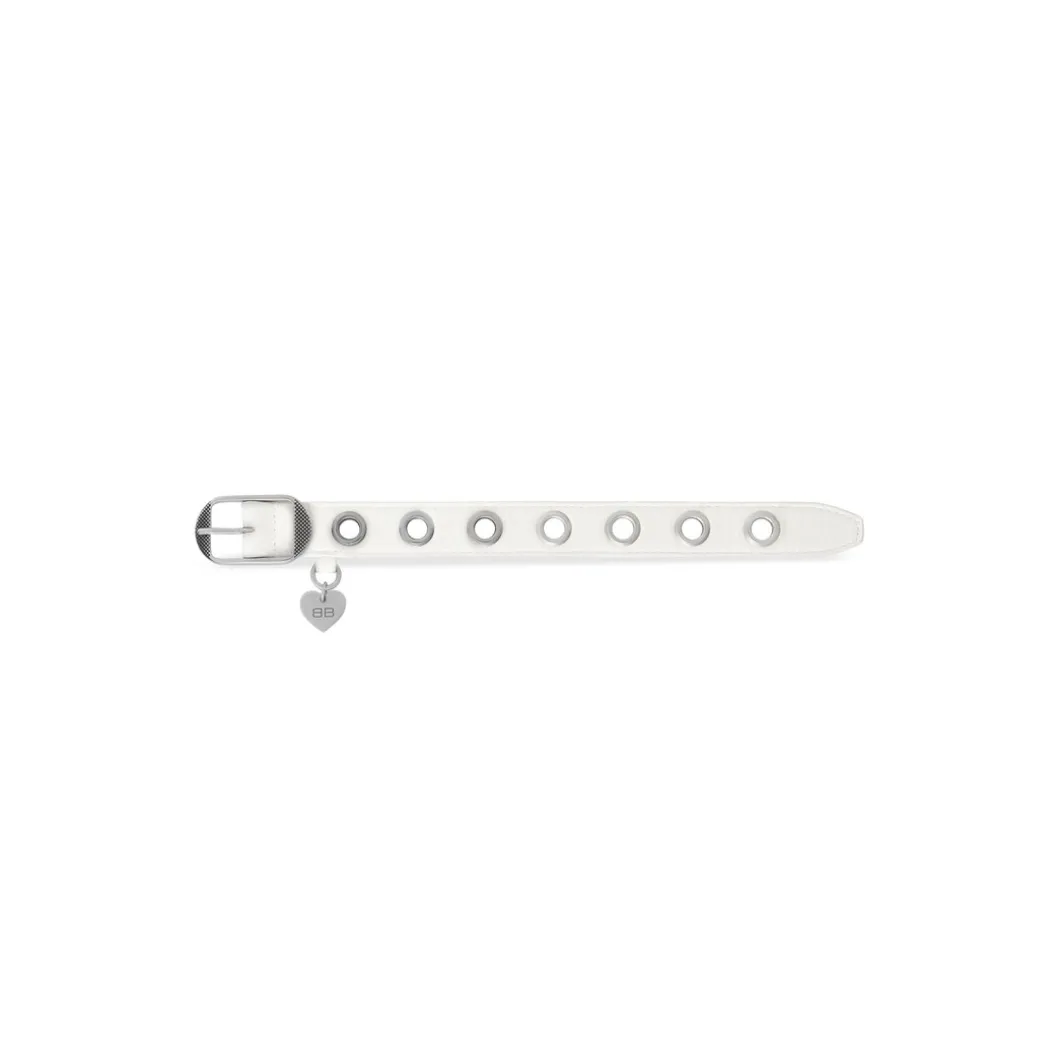 Women's Cagole Bracelet in White
