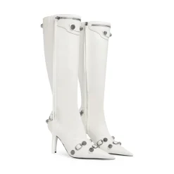 Women's Cagole 90mm Boot in Optic White