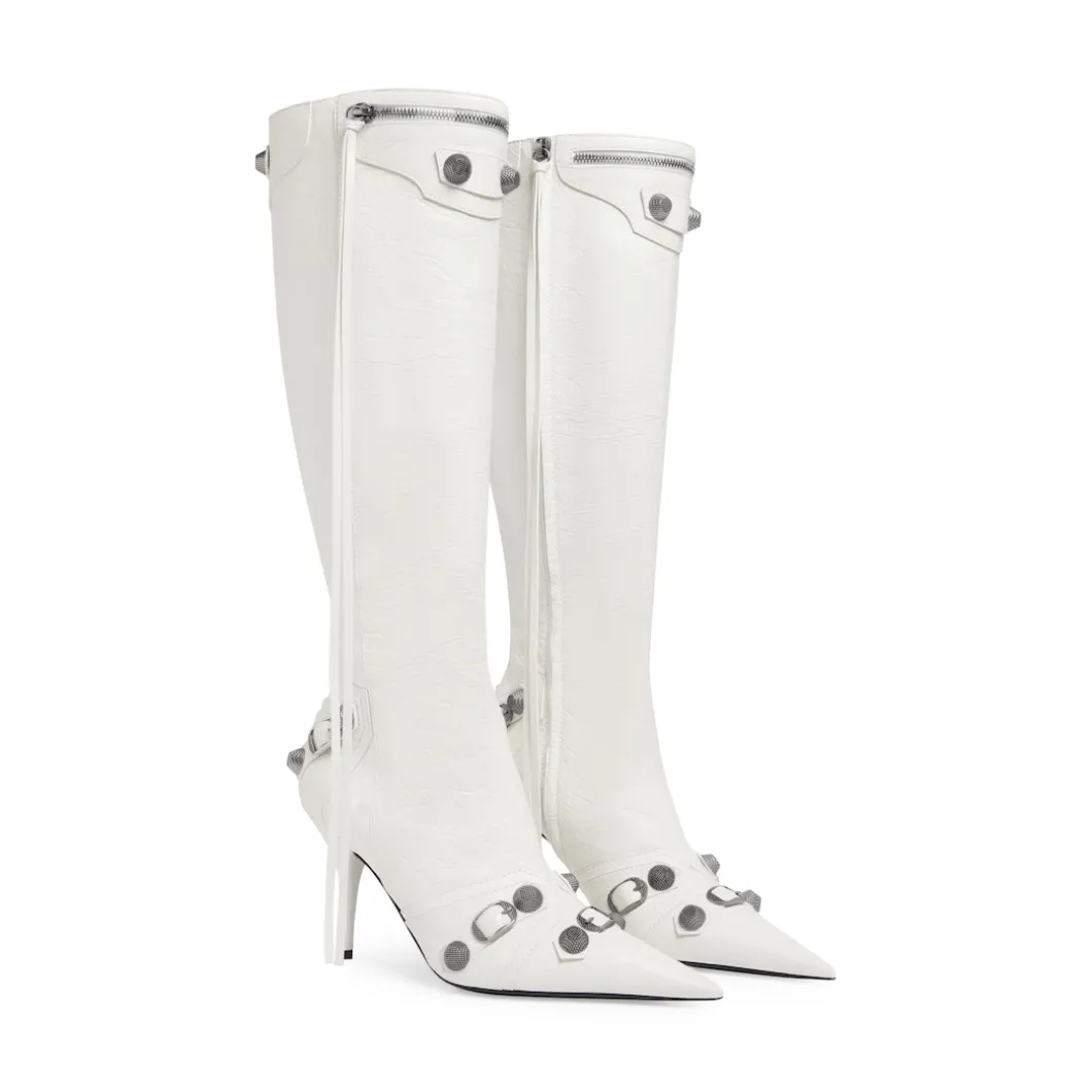 Women's Cagole 90mm Boot in Optic White