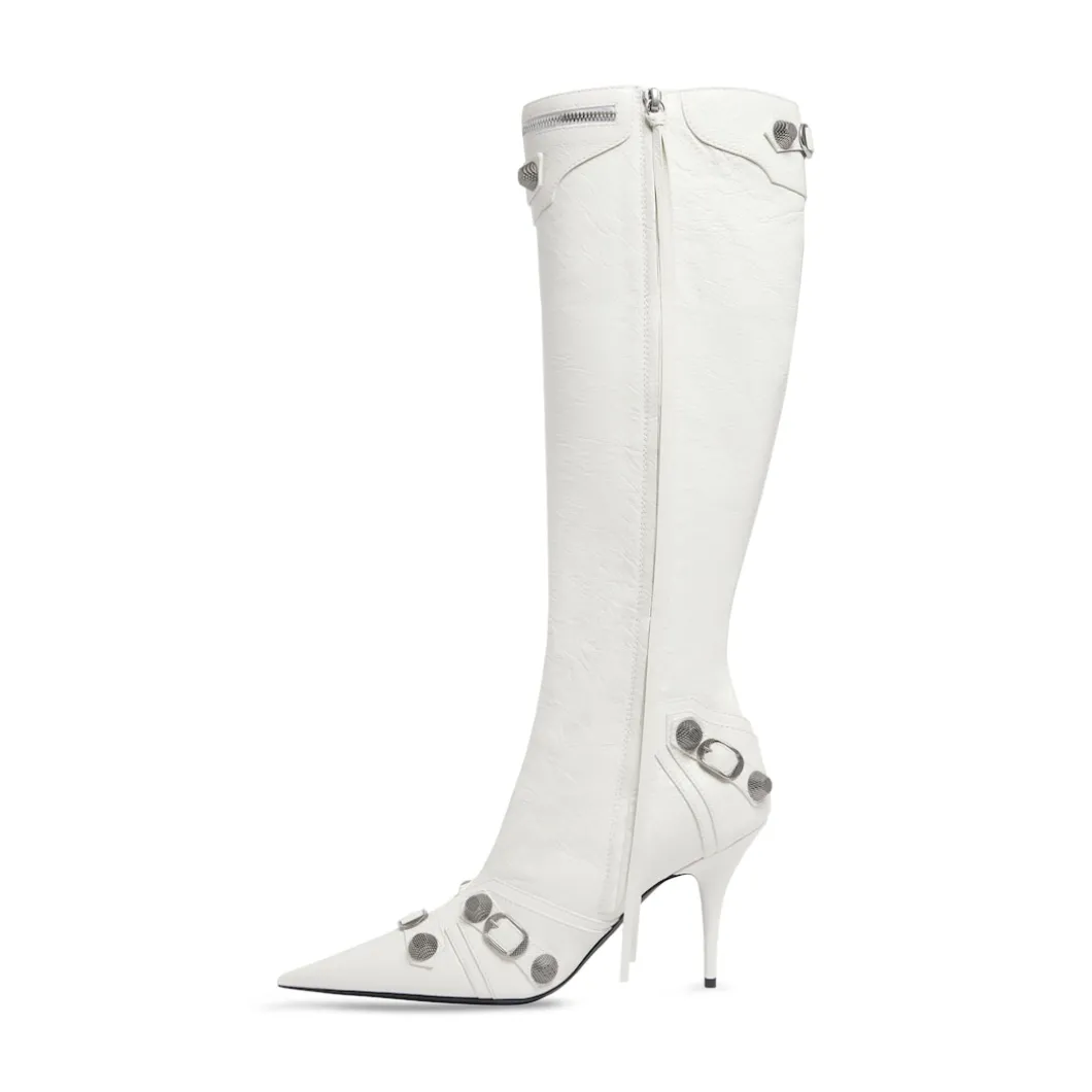 Women's Cagole 90mm Boot in Optic White
