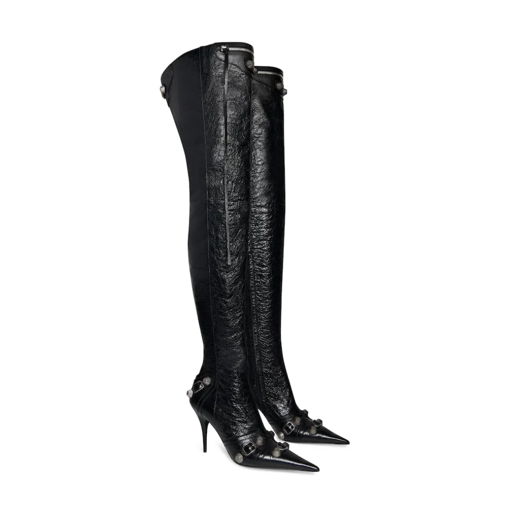 Women's Cagole 90mm Over-the-knee Boot in Black