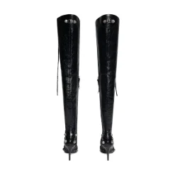 Women's Cagole 90mm Over-the-knee Boot in Black