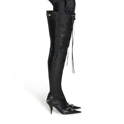 Women's Cagole 90mm Over-the-knee Boot in Black