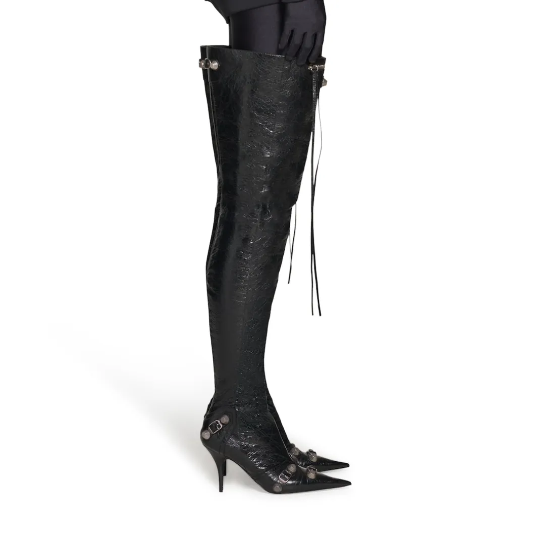 Women's Cagole 90mm Over-the-knee Boot in Black