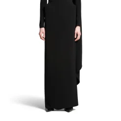 Women's Cape Gown in Black