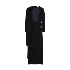 Women's Cape Gown in Black