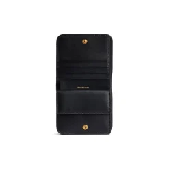 Women's Cash 2.0 Flap Coin And Card Holder in Black