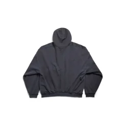 Women's Ciao Bello Pulled Hoodie Large Fit in Black