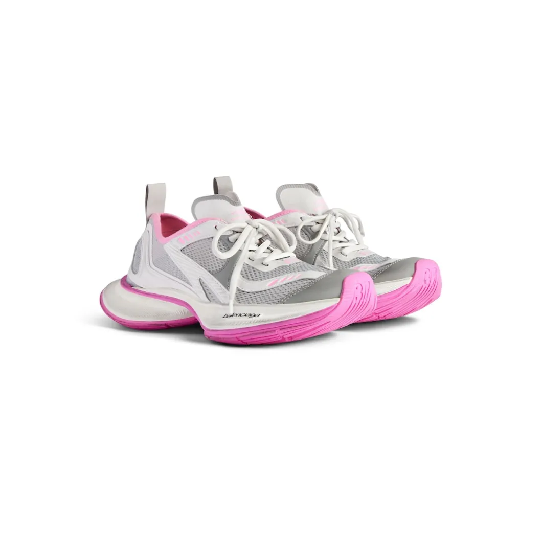 Women's Circuit Sneaker in Grey/white/pink