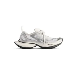 Women's Circuit Sneaker  in White/silver