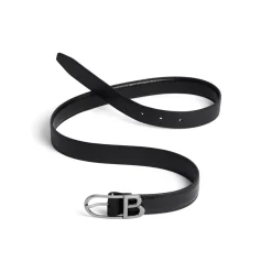 Women's Classic B Belt  in Black