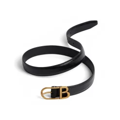 Women's Classic B Belt  in Black