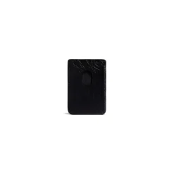 Women's Crush Magnet Card Holder Quilted in Black