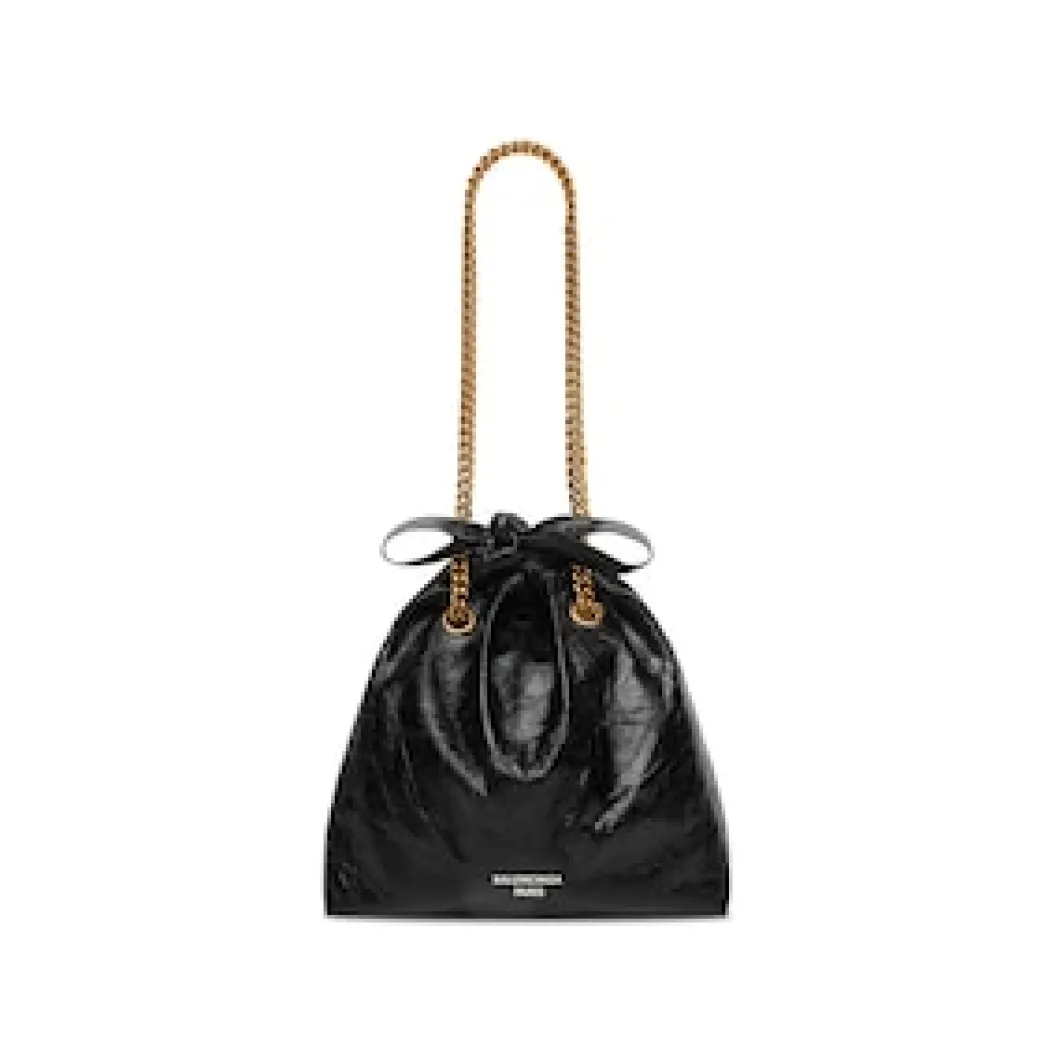 Women's Crush Medium Tote Bag in Black
