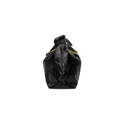 Women's Crush Small Tote Bag in Black