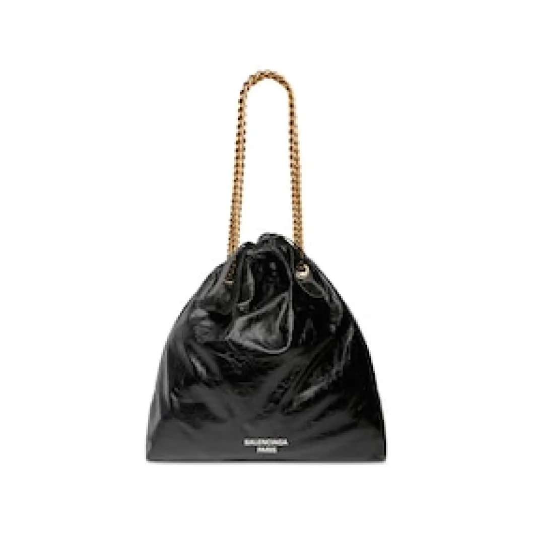 Women's Crush Small Tote Bag in Black