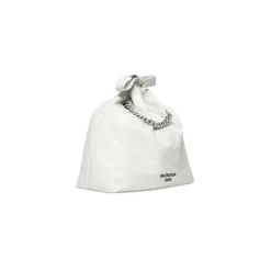 Women's Crush Small Tote Bag in Optic White