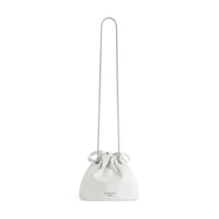 Women's Crush Small Tote Bag in Optic White