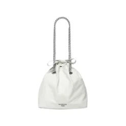 Women's Crush Small Tote Bag in Optic White