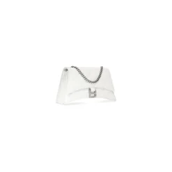 Women's Crush Xs Chain Bag Quilted in Optic White