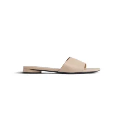 Women's Duty Free Flat Sandal in Beige