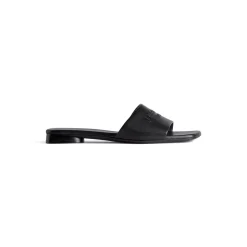 Women's Duty Free Flat Sandal in Black
